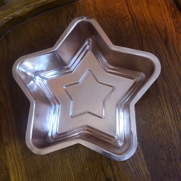 Vintage Star shaped copper mold/ jello mold/ hanging decorative copper pan- used - Picture 3 of 7